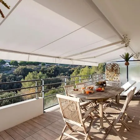 Apartment L8 Calm, Panoramic Sea View Withterrace, Parking & Ac