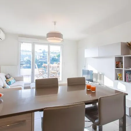 Apartment L8 Calm, Panoramic Sea View Withterrace, Parking & Ac
