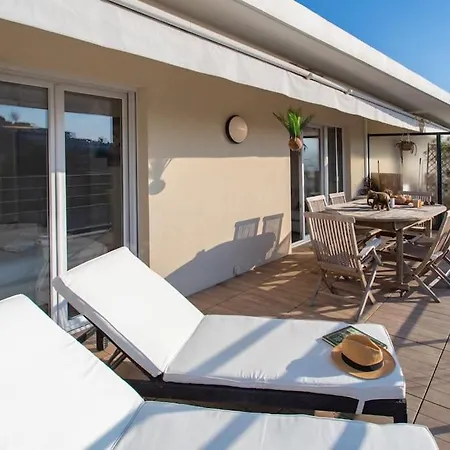 アパート L8 Calm, Panoramic Sea View Withterrace, Parking & Ac